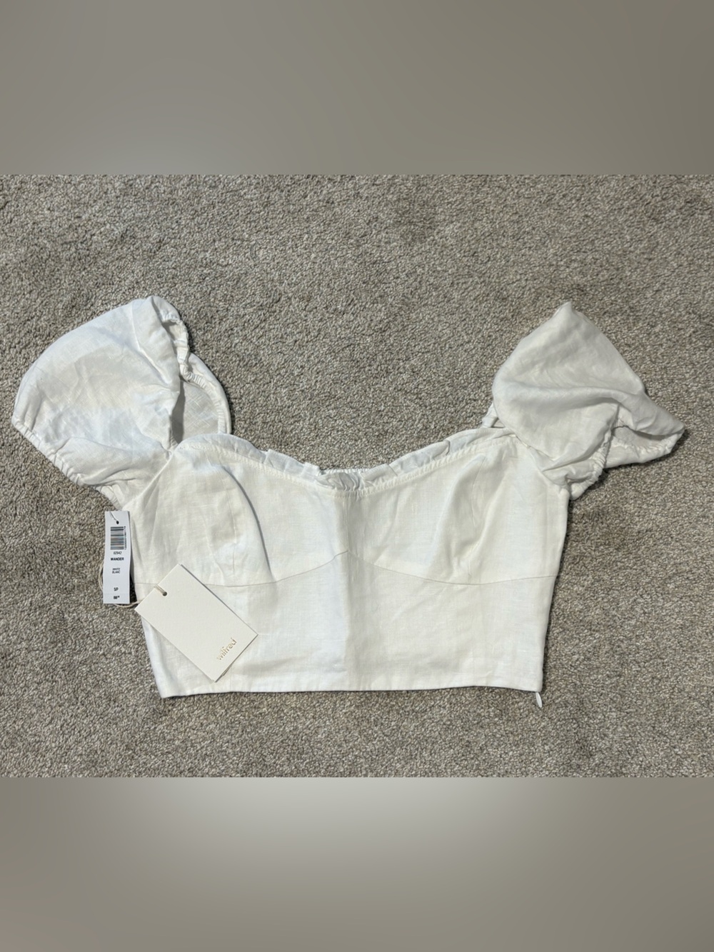 Aritzia Wilfred Wander Linen Blouse